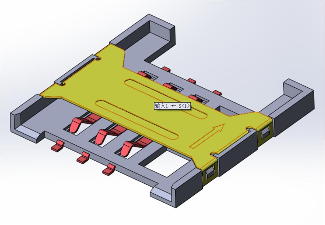 HS-102   Bʽ SIM CARD 6PIN