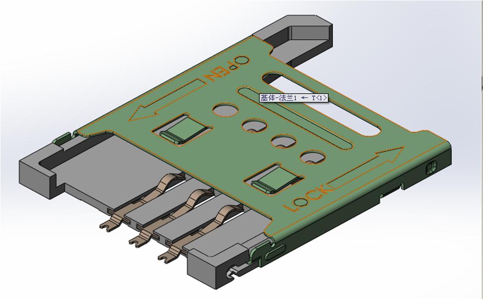 HS-104  wʽ SIM CARD 6PIN
